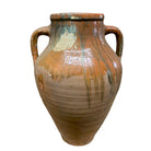 Vintage Glazed Kinik Olive Oil Jar - Berbere Imports