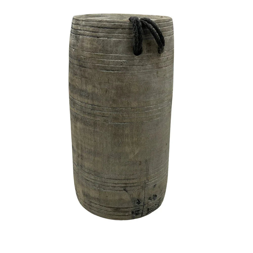 Vintage Indian Wood Vessel - Berbere Imports