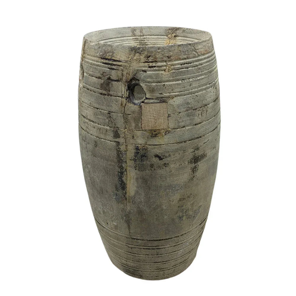 Vintage Indian Wood Vessel - Berbere Imports