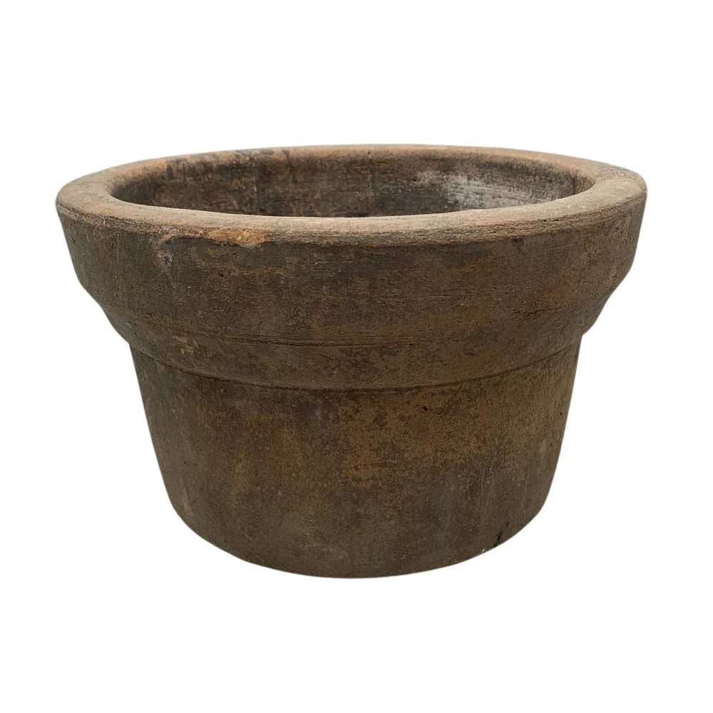 Antique Mexican Terracotta Vessel, 7" H, view 1 of 5