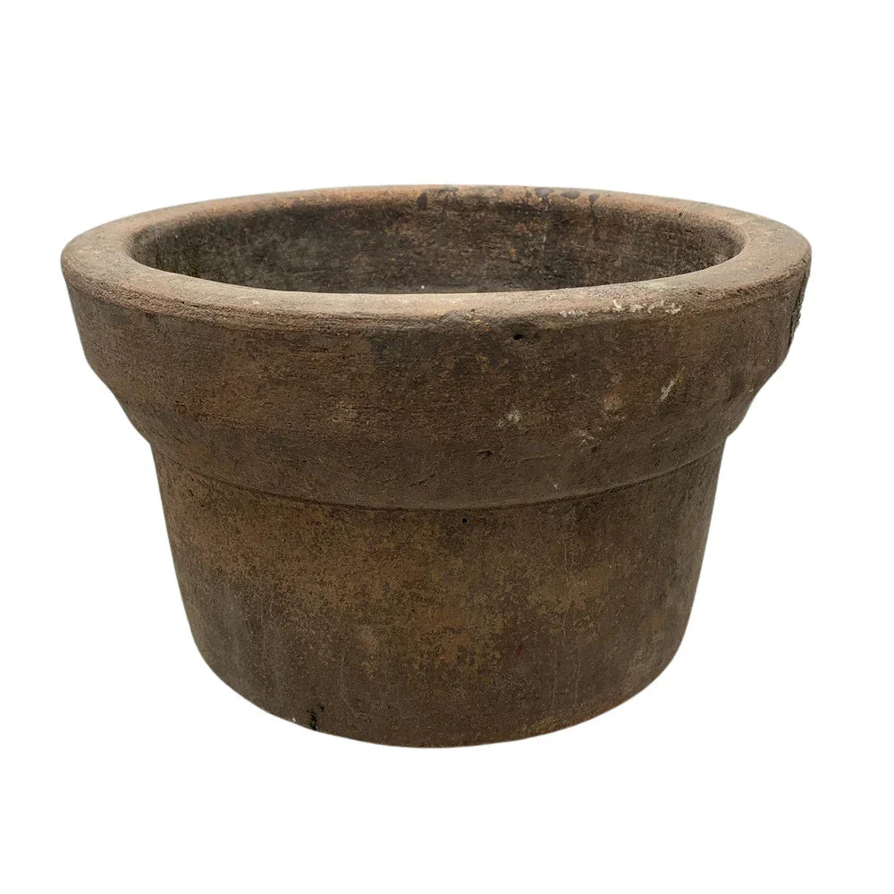 Antique Mexican Terracotta Vessel, 7" H, view 2 of 5