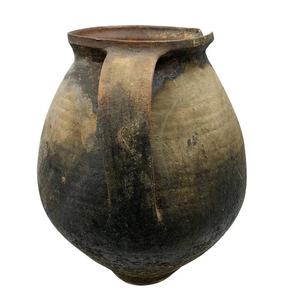 Antique Hungarian Folk Art Cooking Pottery - Berbere Imports