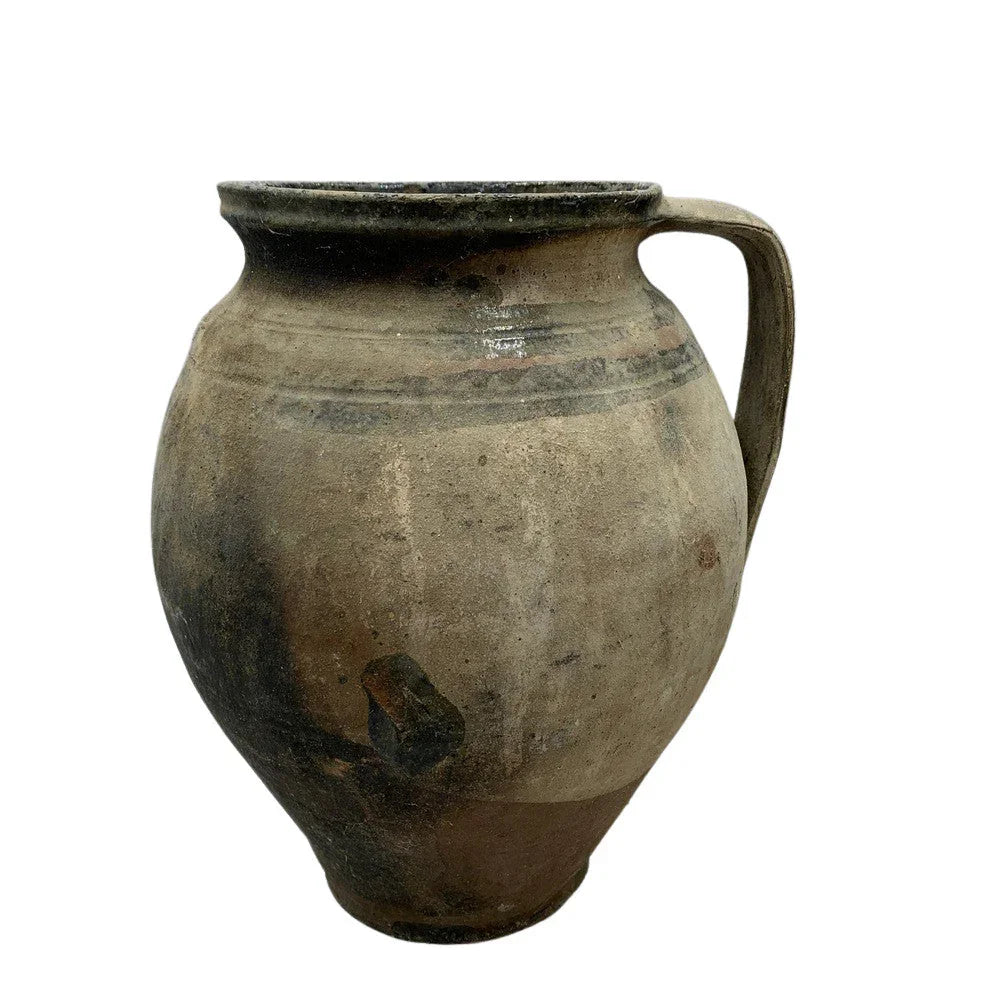 Antique Hungarian Folk Art Cooking Pottery - Berbere Imports