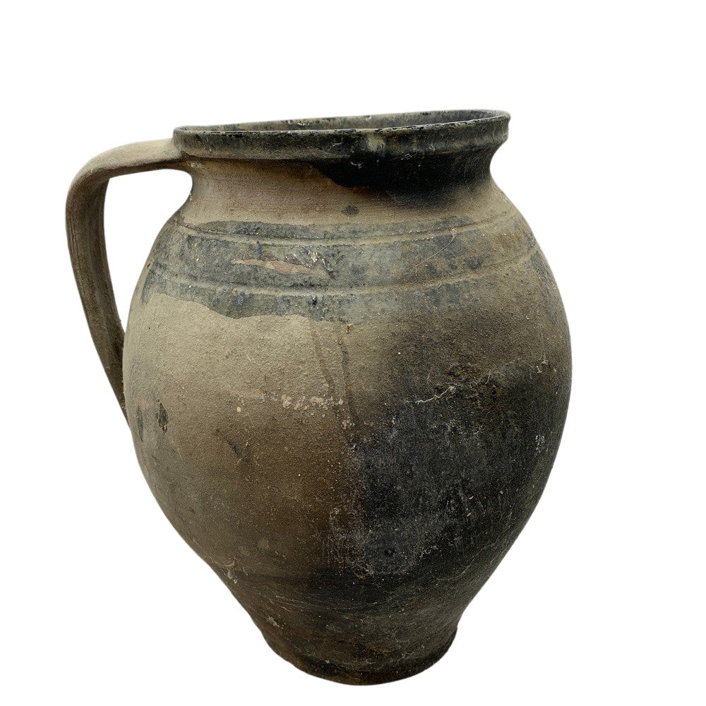 Antique Hungarian Folk Art Cooking Pottery - Berbere Imports