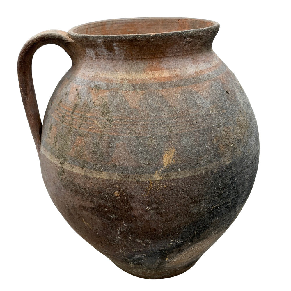 Antique Hungarian Folk Art Cooking Pottery - Berbere Imports