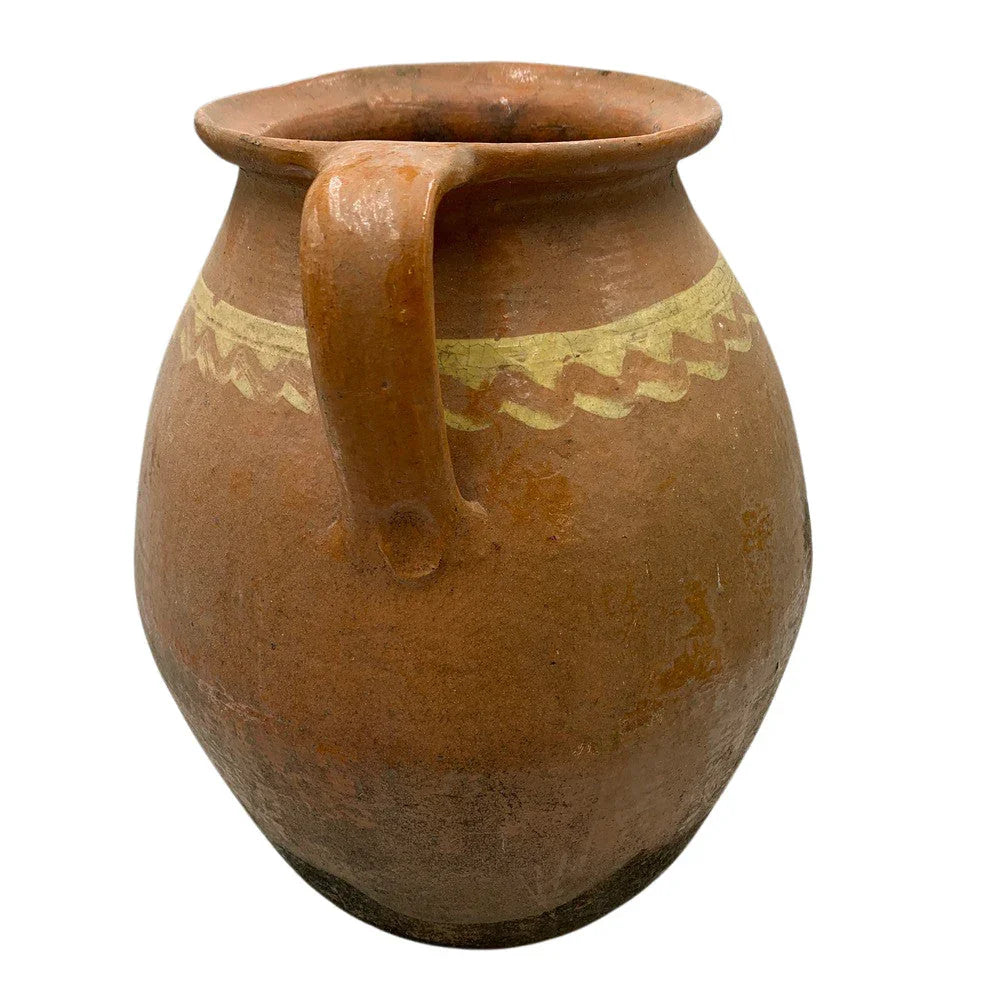 Antique Hungarian Folk Art Cooking Pottery - Berbere Imports