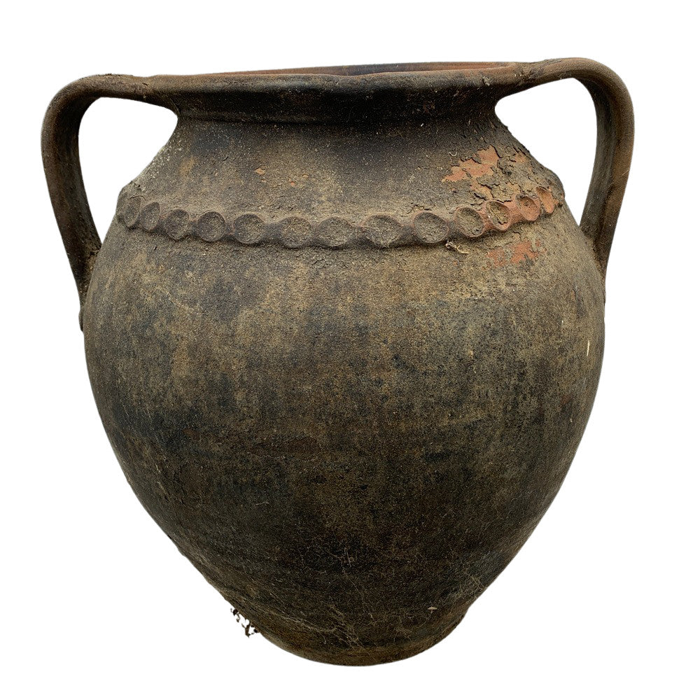 Antique Hungarian Terracotta Jar - Berbere Imports