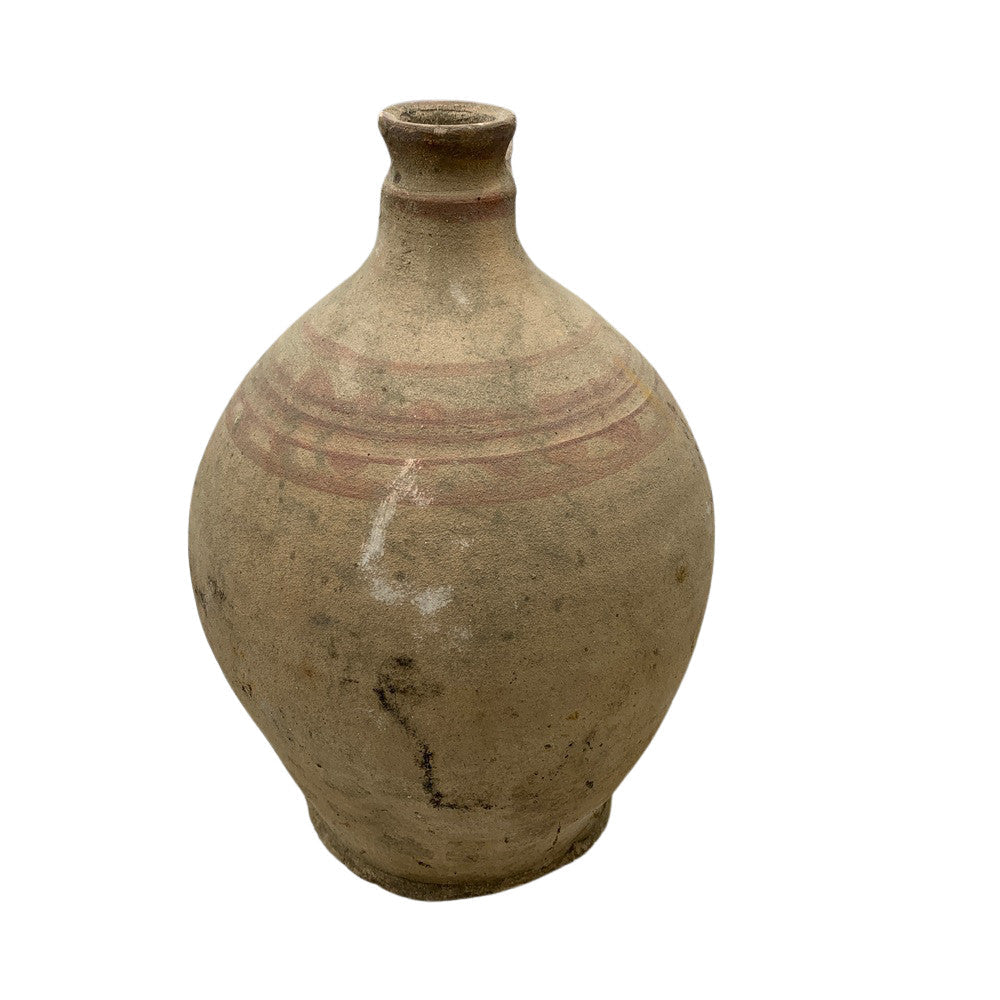 Antique Hungarian Terra Cotta Olive Oil Jar - Berbere Imports
