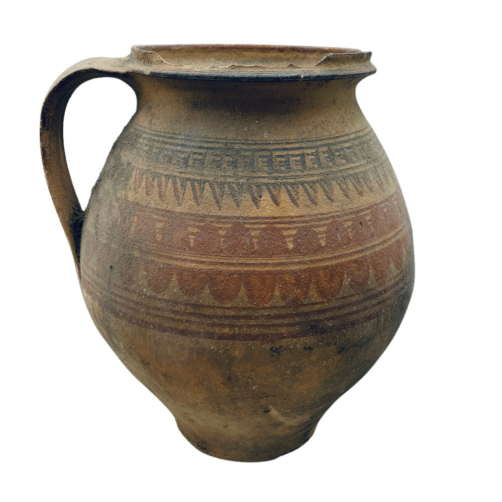 Antique Hungarian Folk Art Cooking Pottery - Berbere Imports