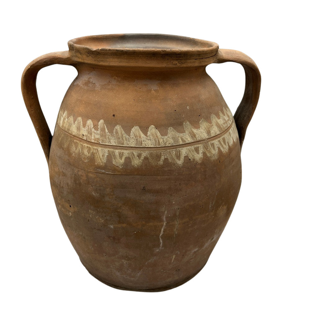 Antique Hungarian Folk Art Cooking Pottery - Berbere Imports