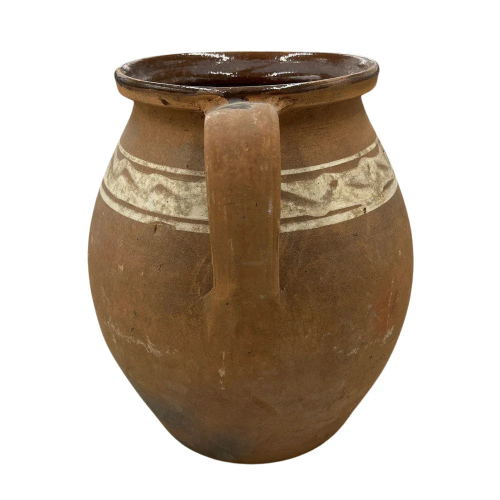 Antique Hungarian Folk Art Cooking Pottery - Berbere Imports