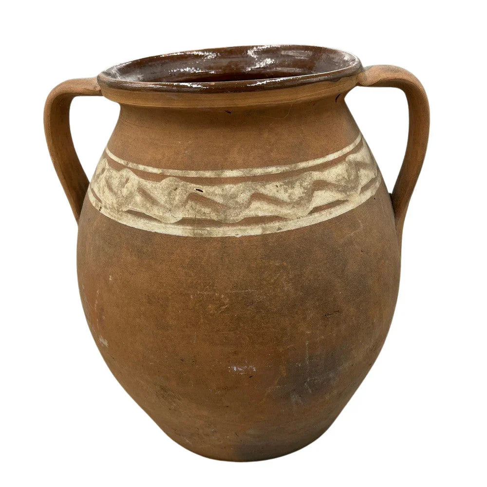 Antique Hungarian Folk Art Cooking Pottery - Berbere Imports