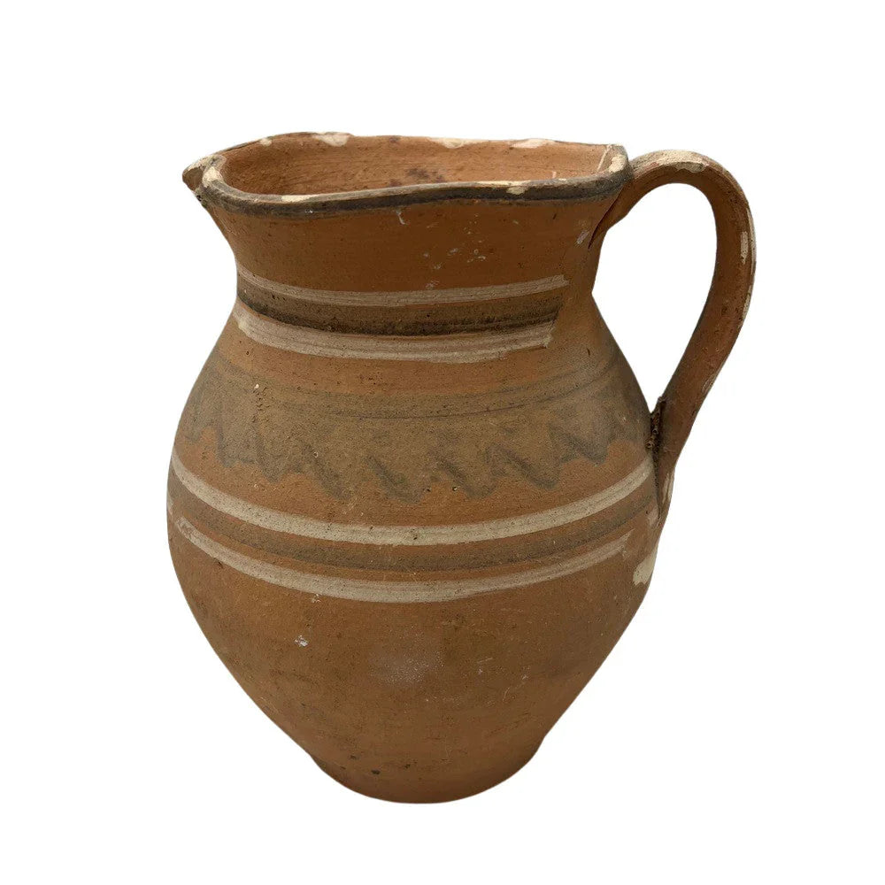 Antique Hungarian Folk Art Pottery - Berbere Imports