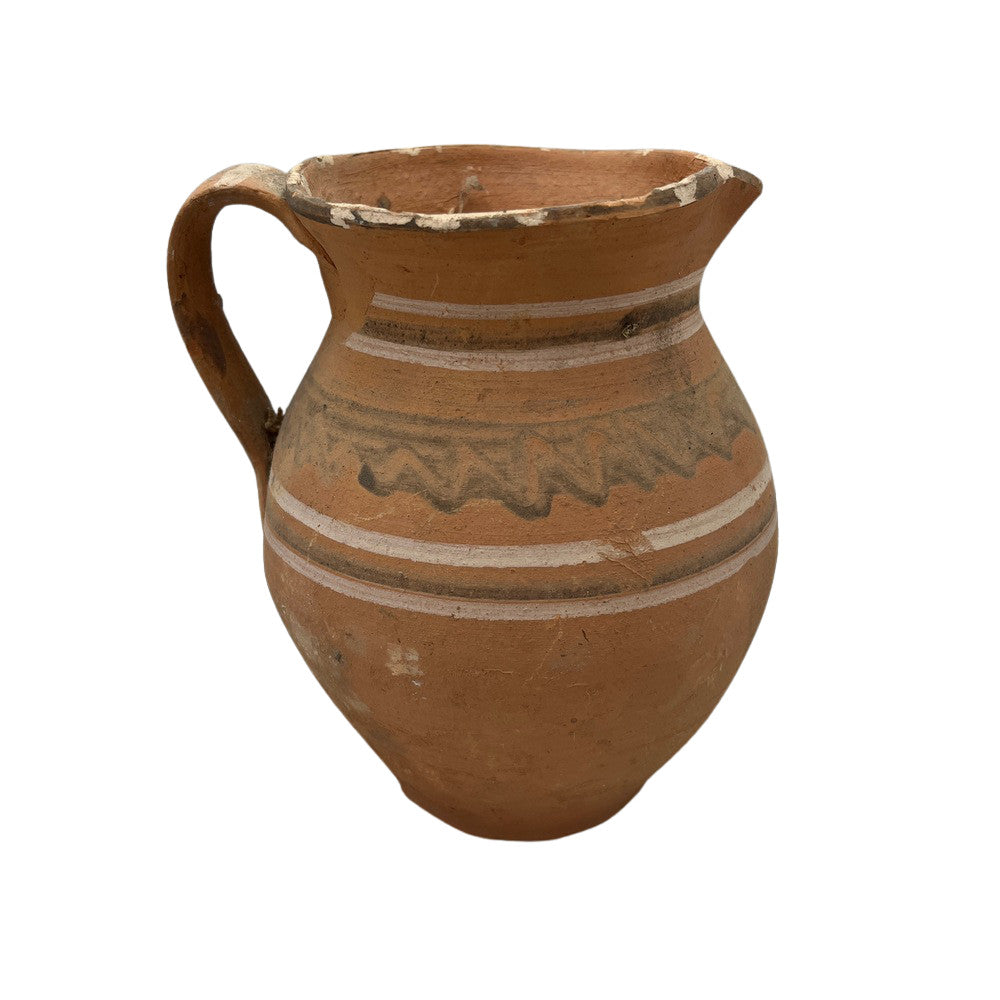 Antique Hungarian Folk Art Pottery - Berbere Imports