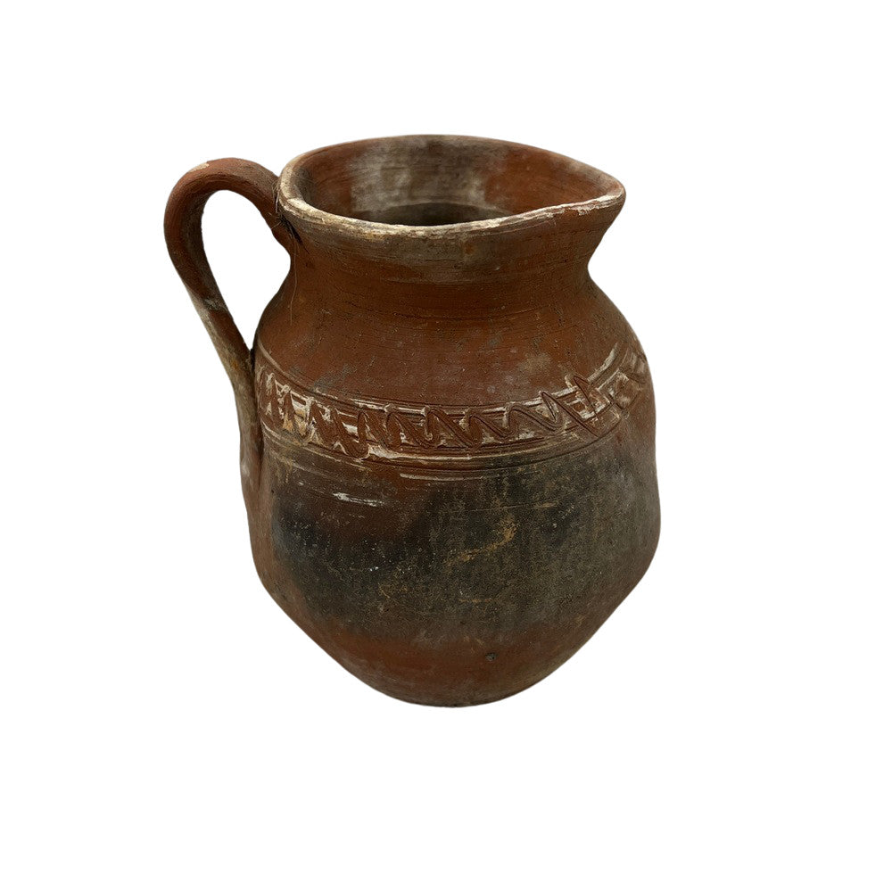 Antique Hungarian Folk Art Pottery - Berbere Imports