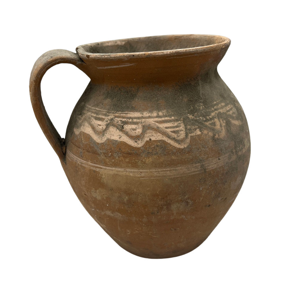 Antique Hungarian Folk Art Pottery - Berbere Imports