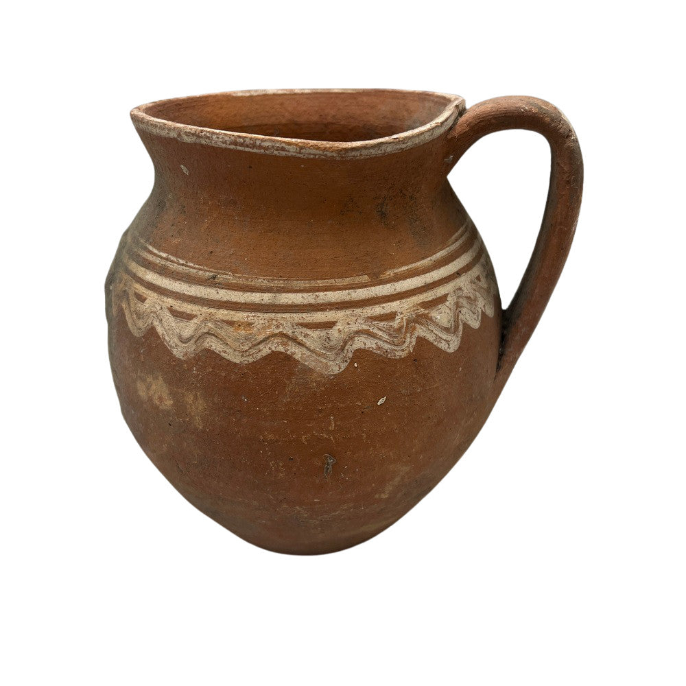 Antique Hungarian Folk Art Pottery - Berbere Imports