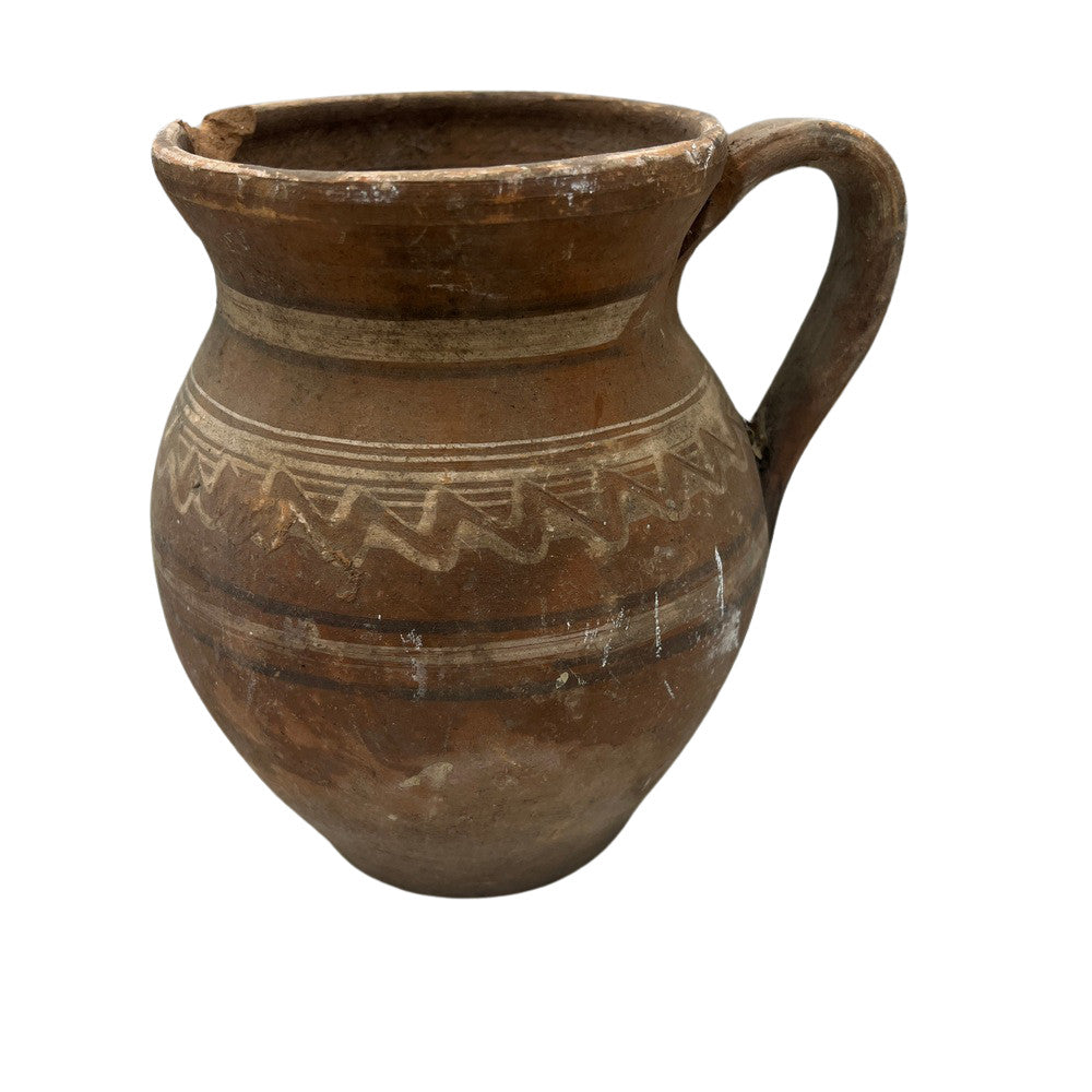 Antique Hungarian Folk Art Pottery - Berbere Imports