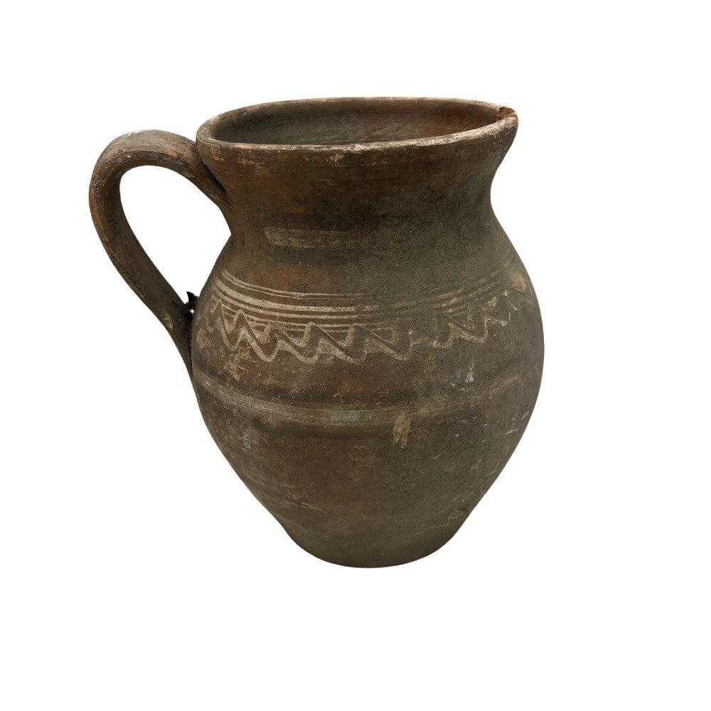 Antique Hungarian Folk Art Pottery - Berbere Imports