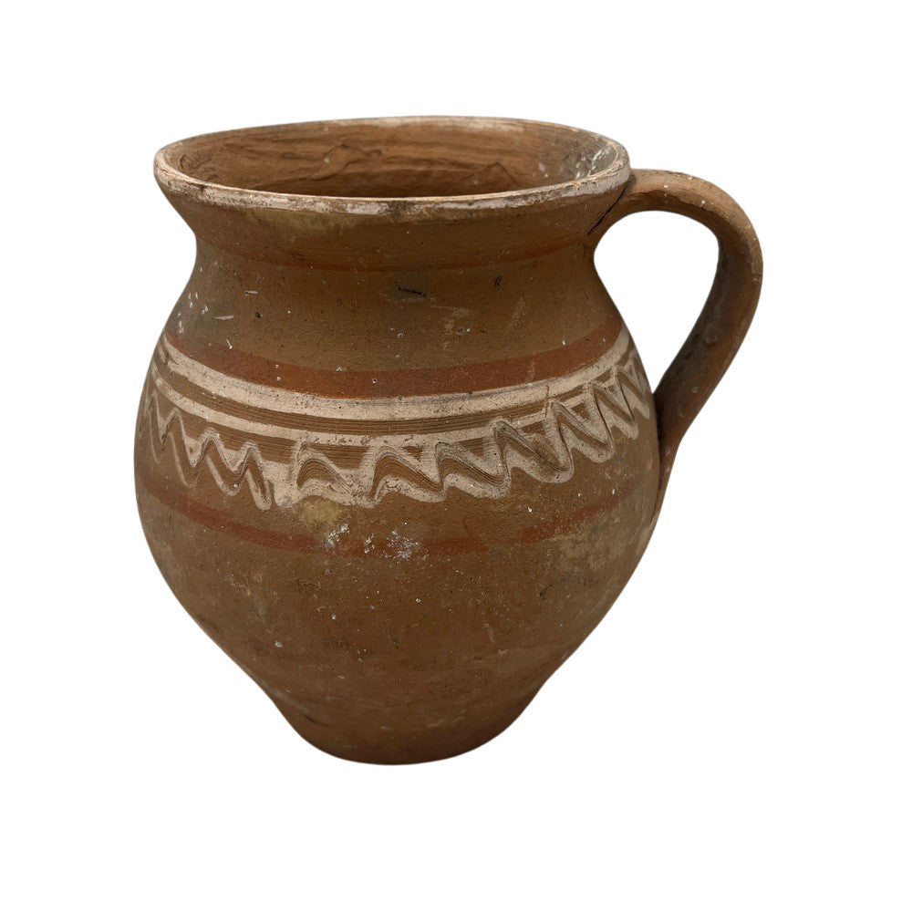 Antique Hungarian Folk Art Pottery - Berbere Imports