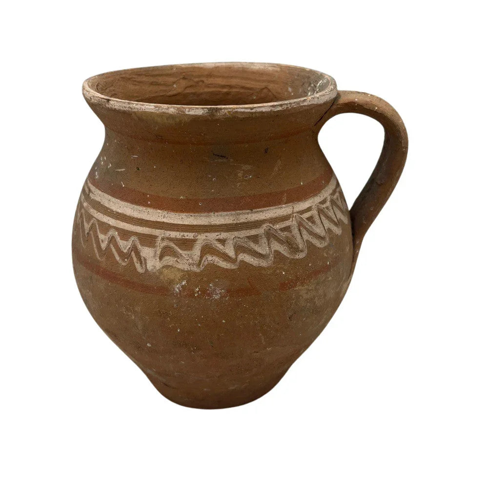 Antique Hungarian Folk Art Pottery - Berbere Imports