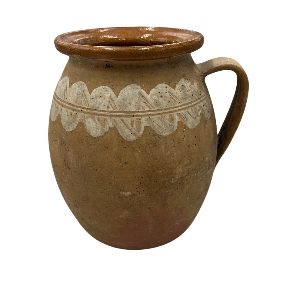 Antique Hungarian Folk Art Pottery - Berbere Imports