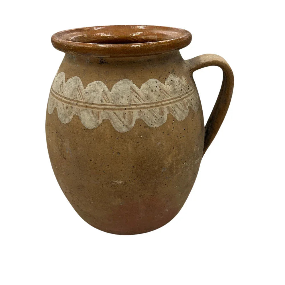 Antique Hungarian Folk Art Pottery - Berbere Imports