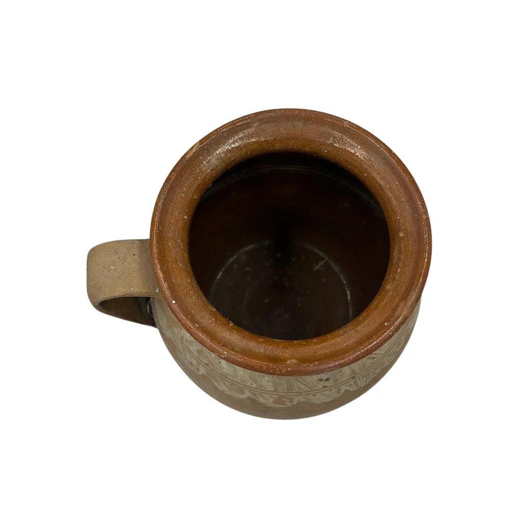 Antique Hungarian Folk Art Pottery - Berbere Imports