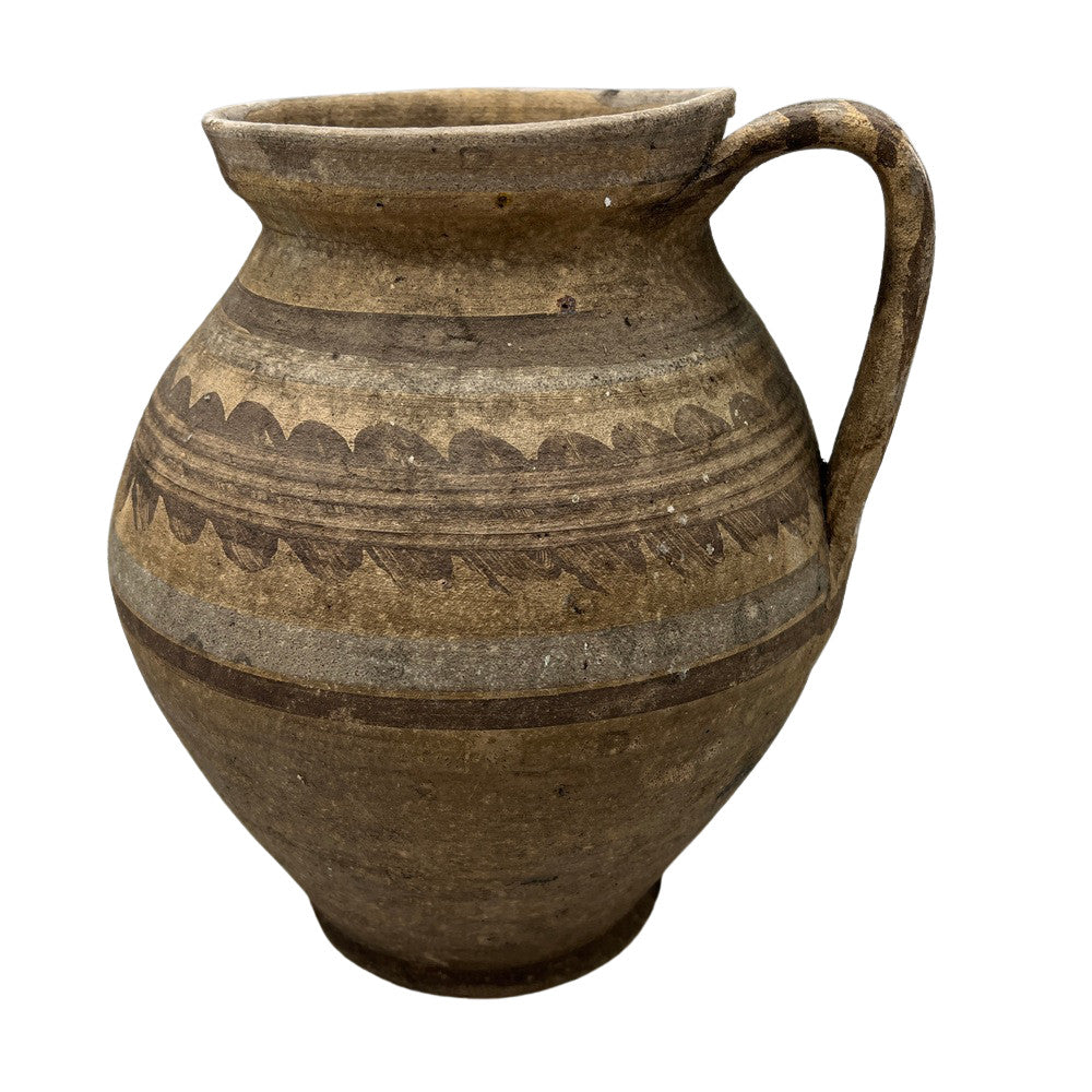 Antique Hungarian Folk Art Pottery - Berbere Imports