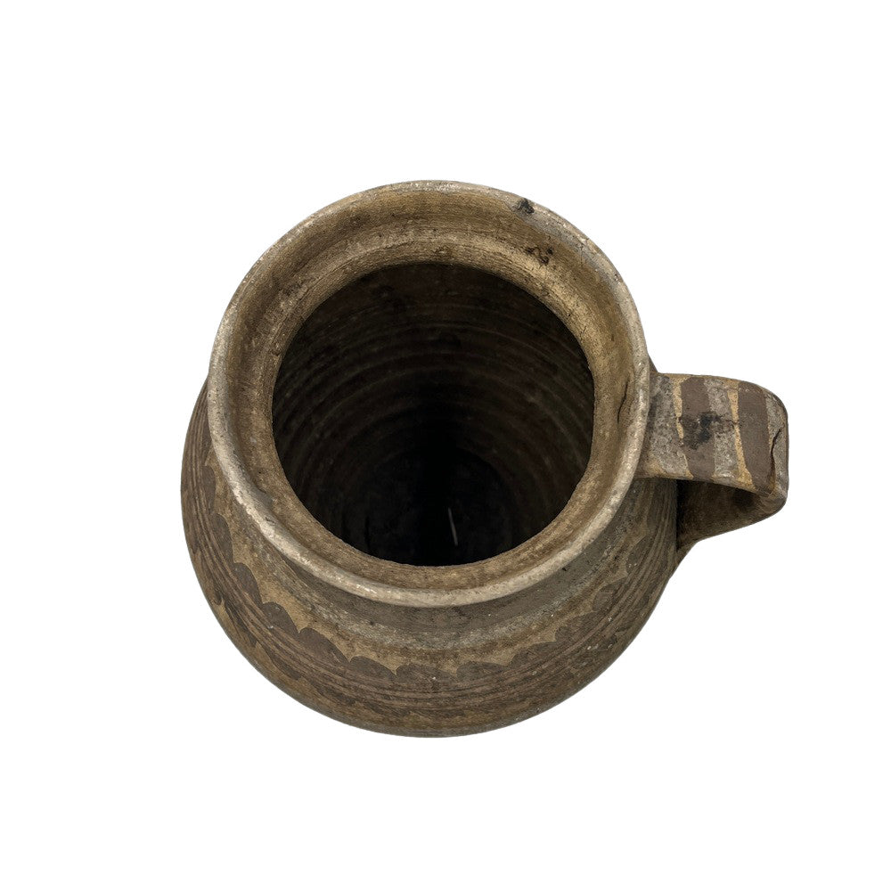 Antique Hungarian Folk Art Pottery - Berbere Imports