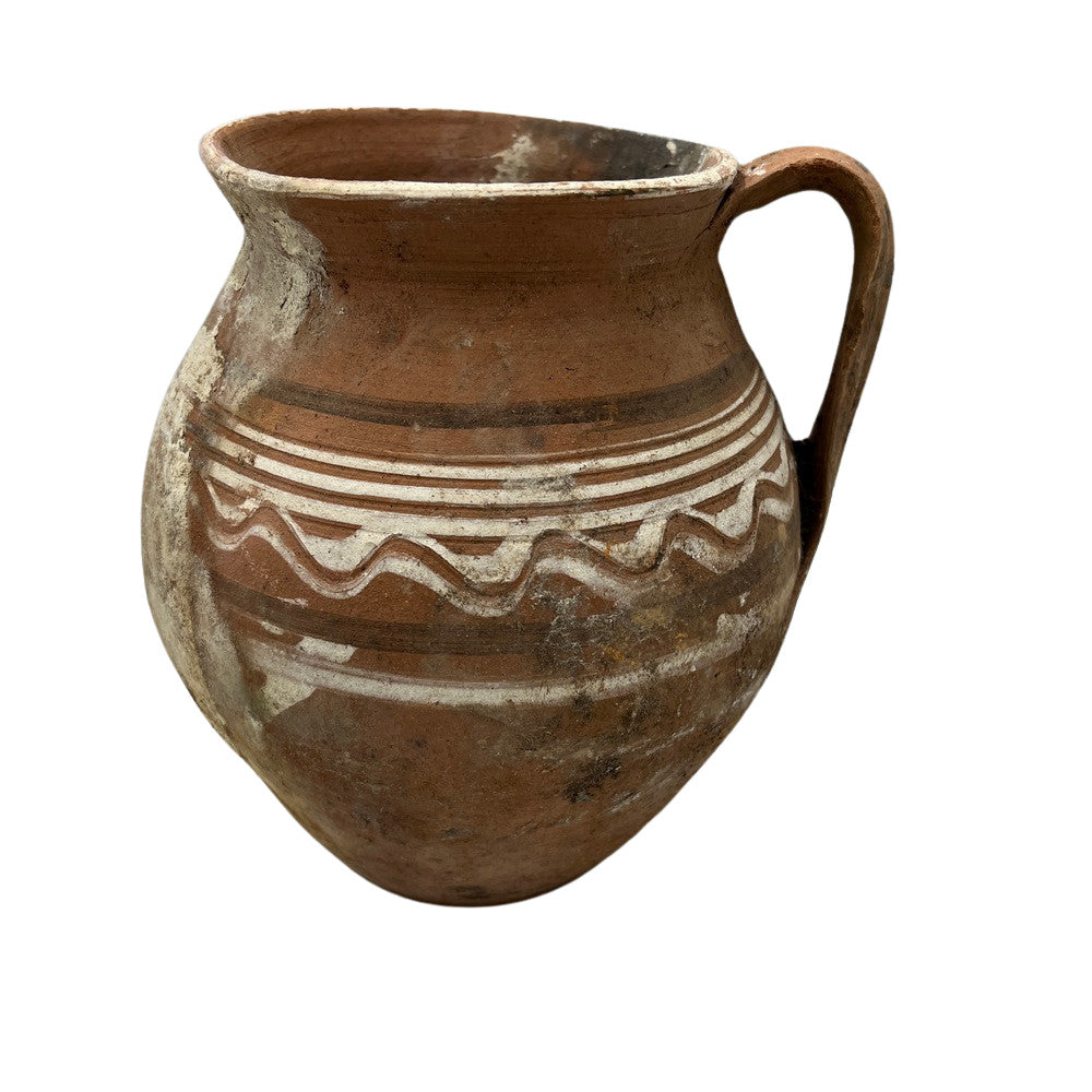 Antique Hungarian Folk Art Pottery - Berbere Imports