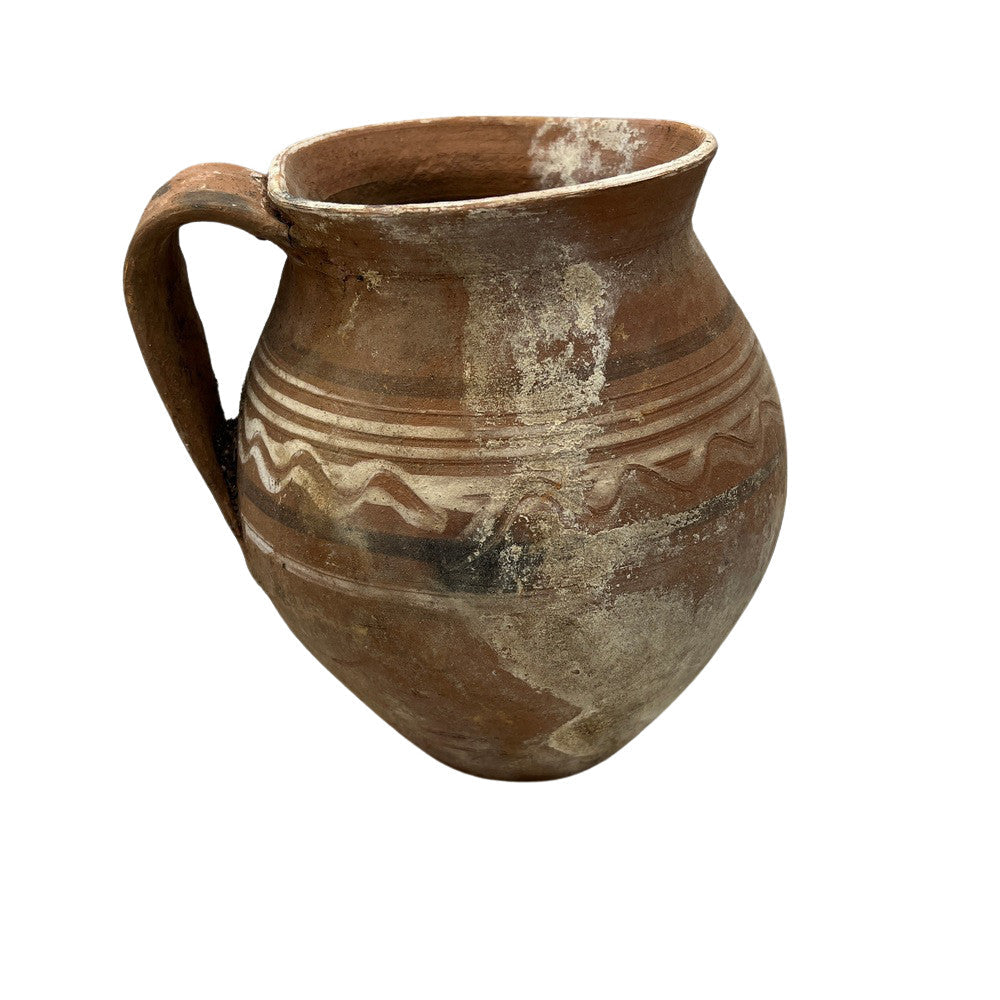 Antique Hungarian Folk Art Pottery - Berbere Imports