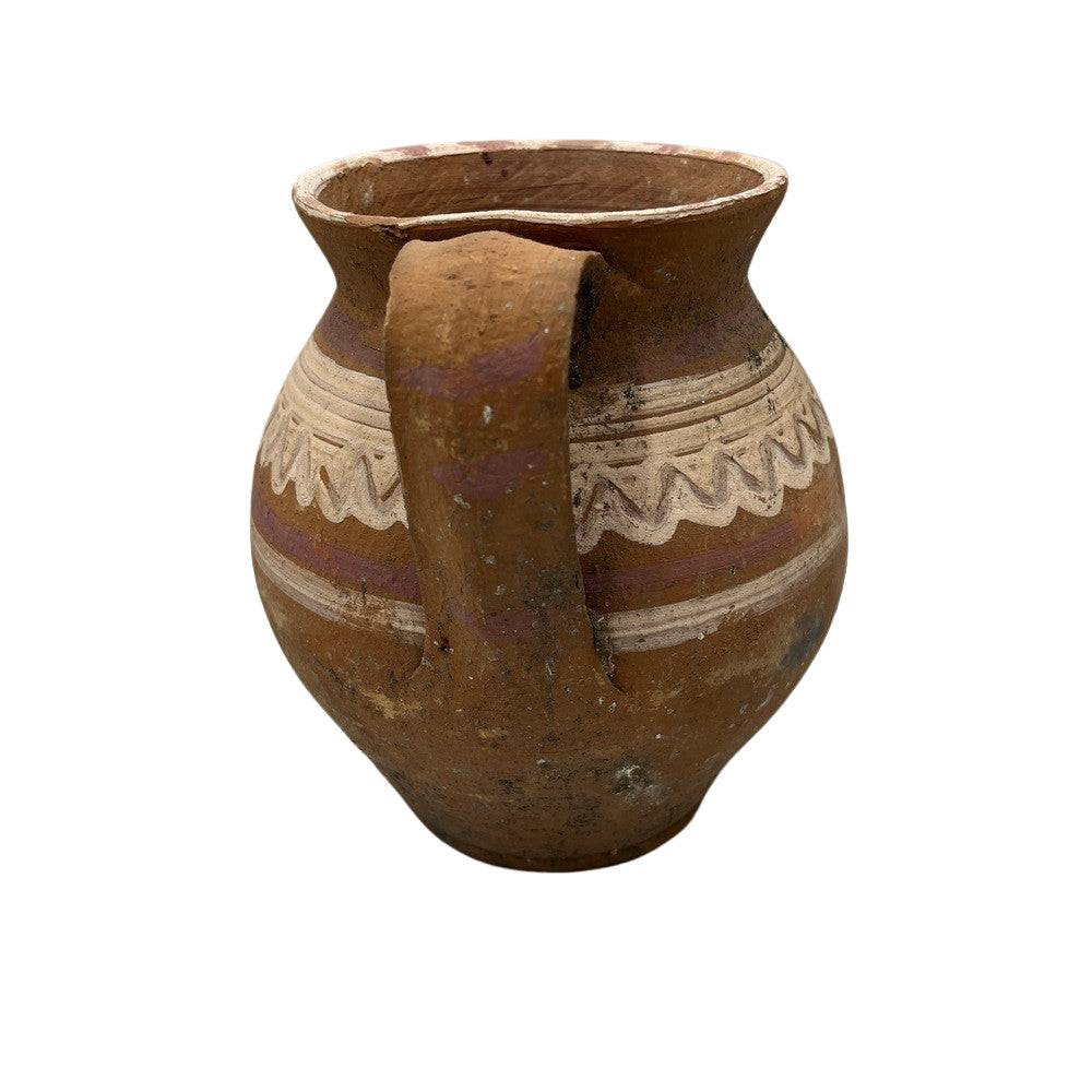 Antique Hungarian Folk Art Pottery - Berbere Imports