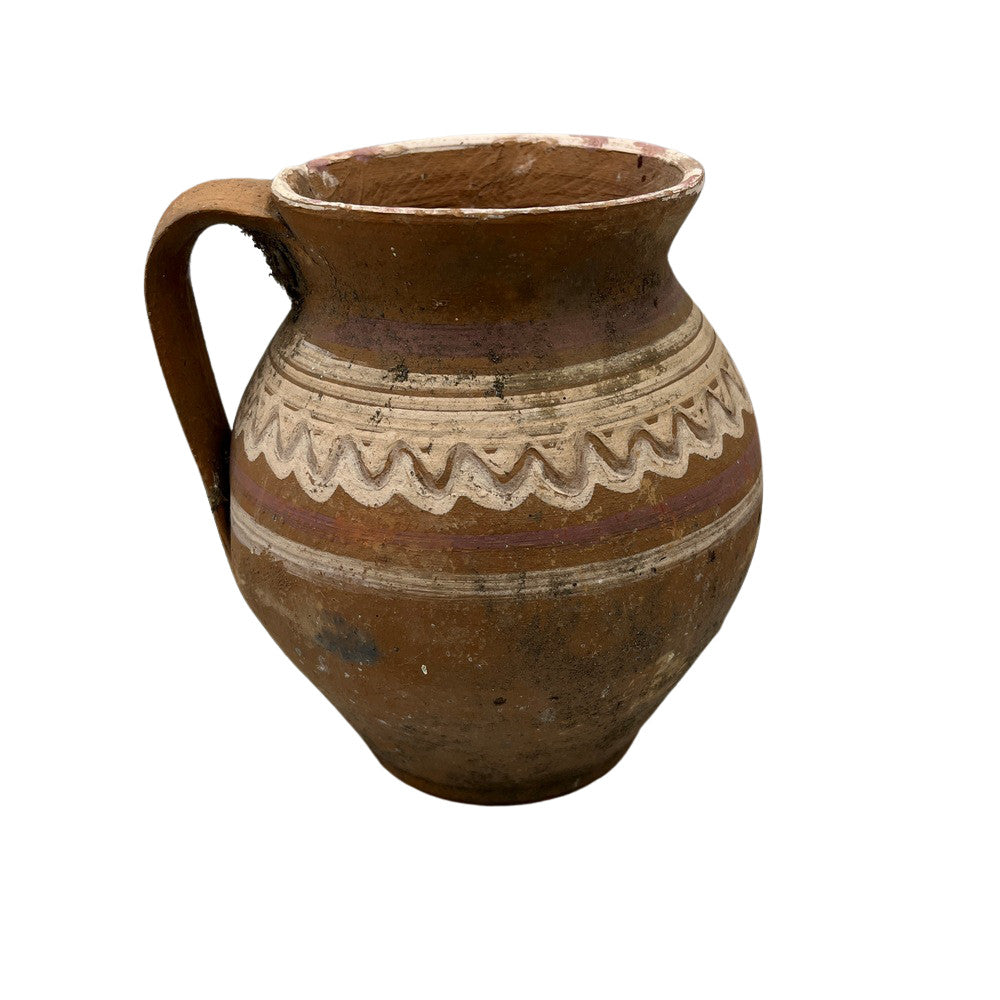 Antique Hungarian Folk Art Pottery - Berbere Imports