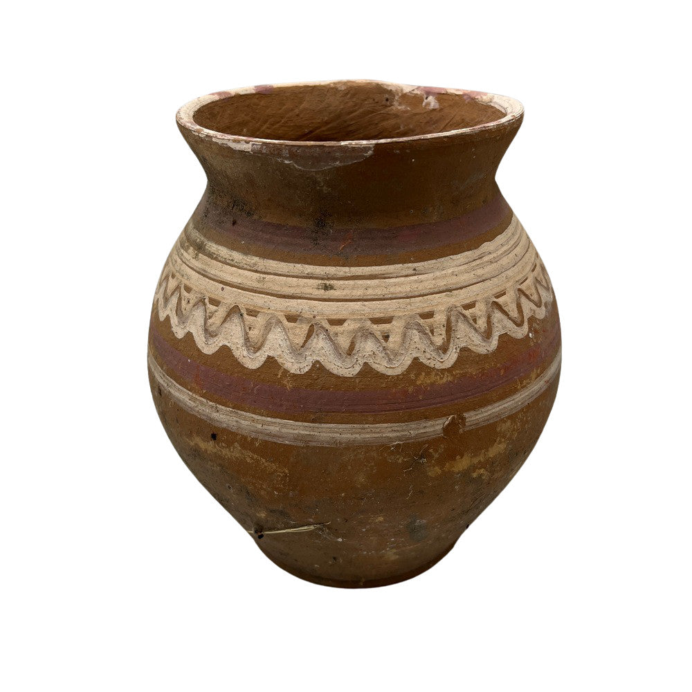 Antique Hungarian Folk Art Pottery - Berbere Imports