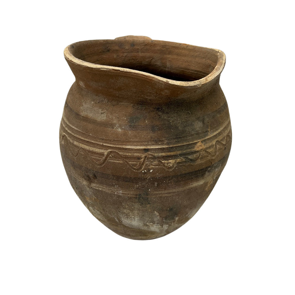 Antique Hungarian Folk Art Pottery - Berbere Imports