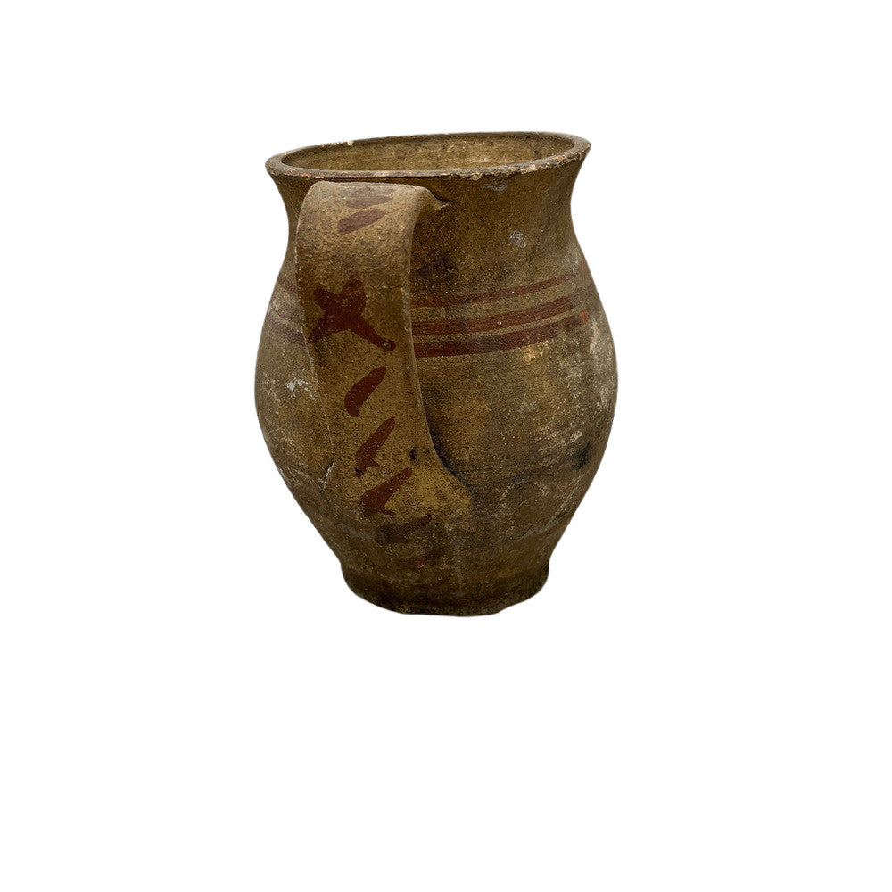 Antique Hungarian Folk Art Pottery - Berbere Imports