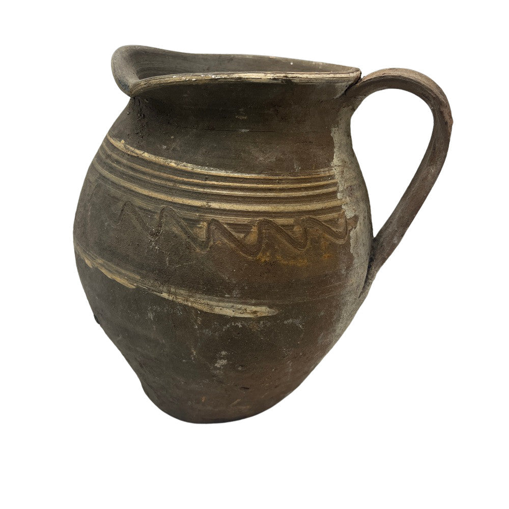 Antique Hungarian Folk Art Pottery - Berbere Imports