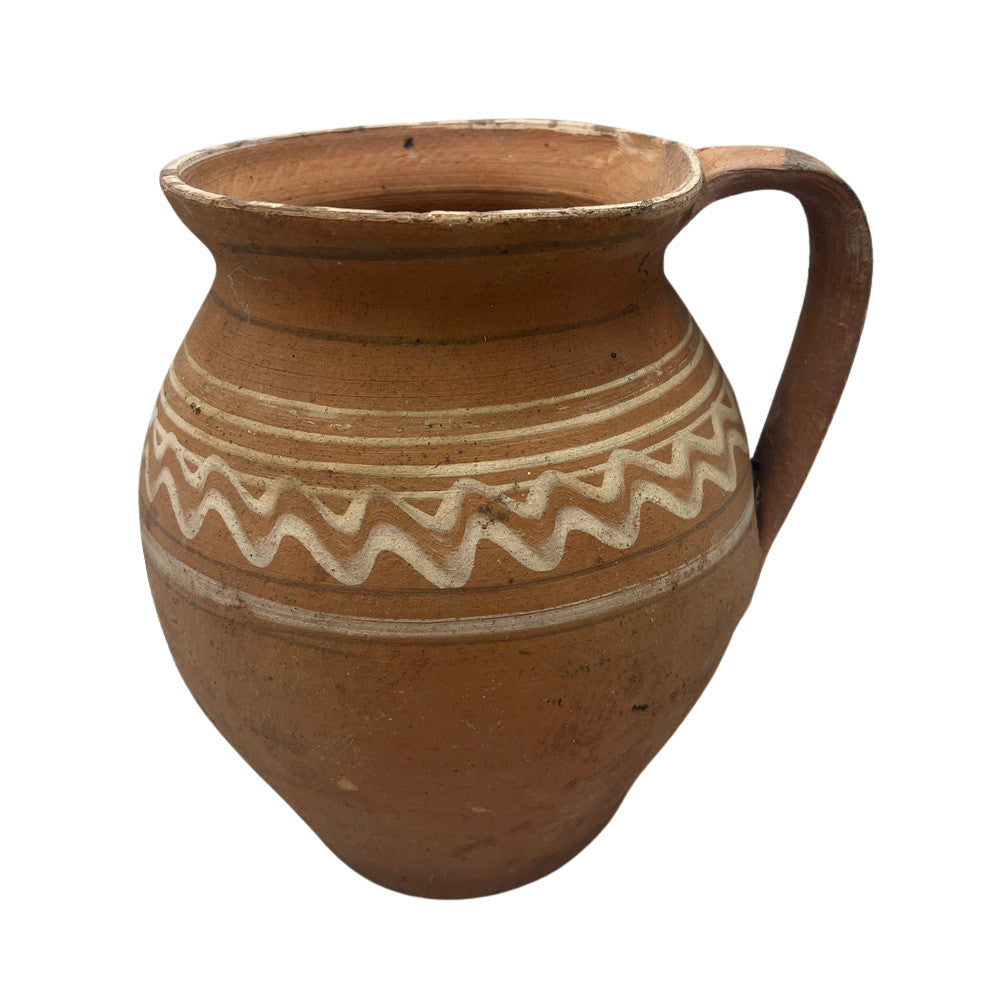 Antique Hungarian Folk Art Pottery - Berbere Imports