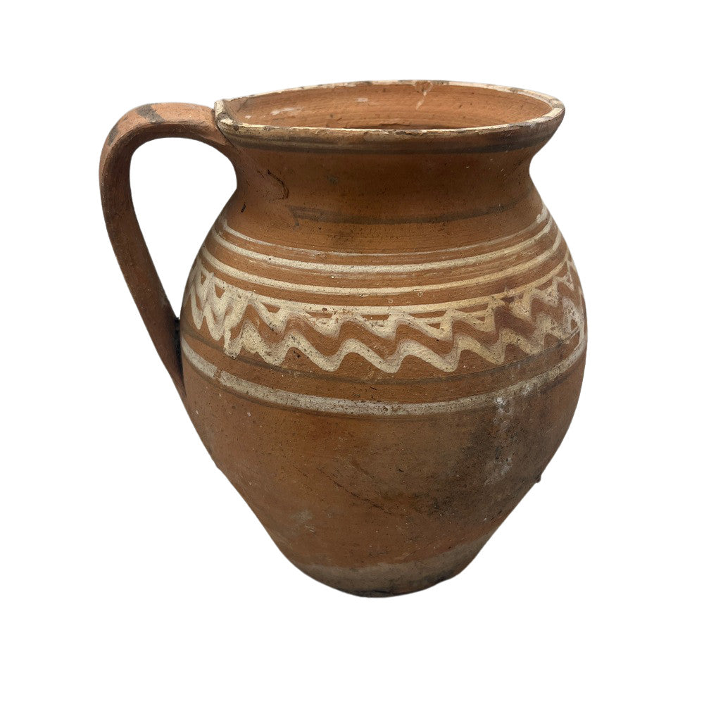 Antique Hungarian Folk Art Pottery - Berbere Imports