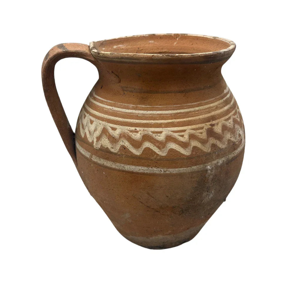 Antique Hungarian Folk Art Pottery - Berbere Imports