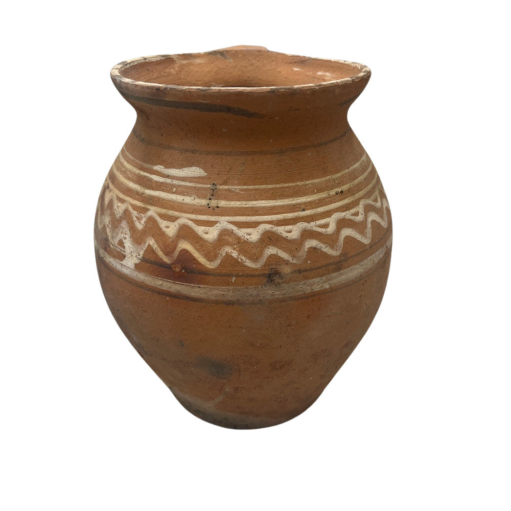 Antique Hungarian Folk Art Pottery - Berbere Imports