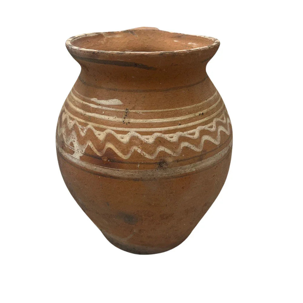 Antique Hungarian Folk Art Pottery - Berbere Imports