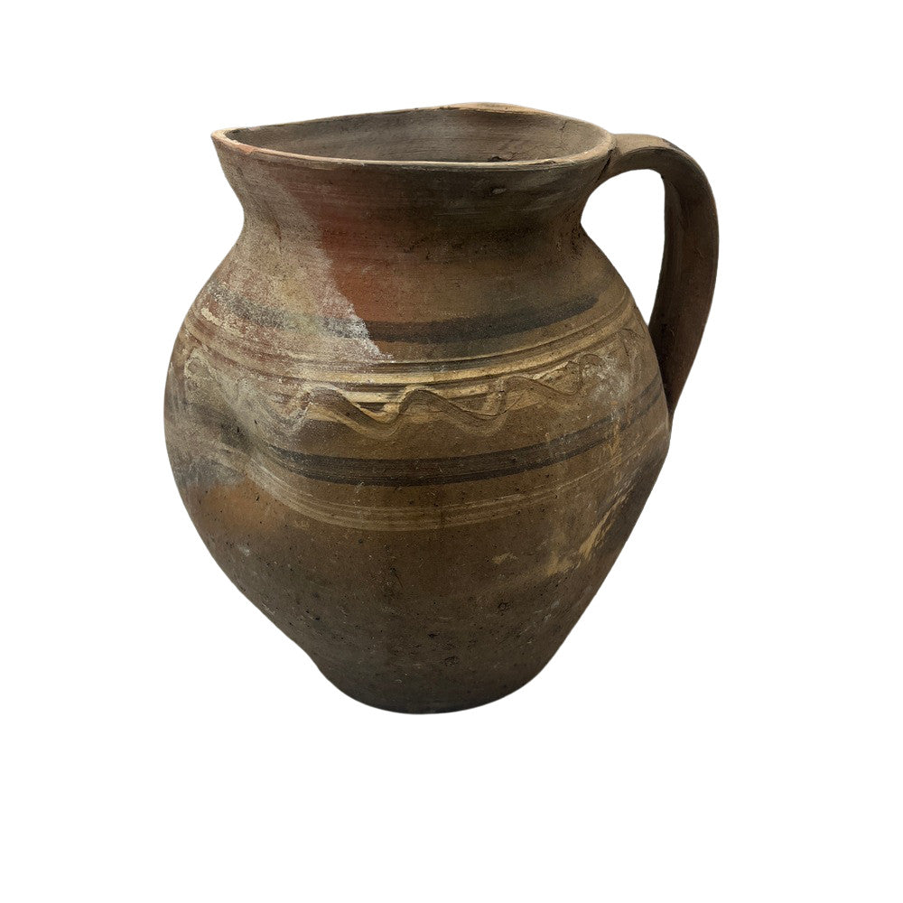 Antique Hungarian Folk Art Pottery - Berbere Imports