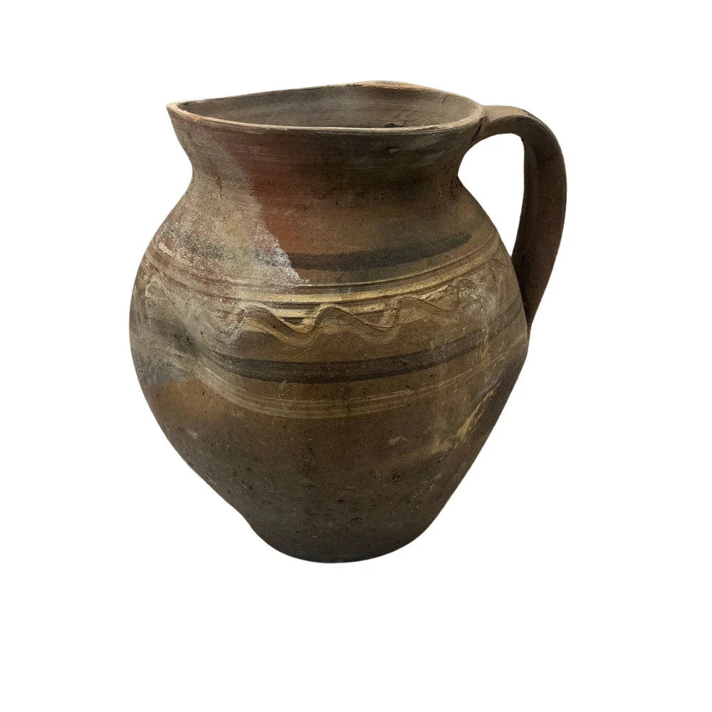 Antique Hungarian Folk Art Pottery - Berbere Imports