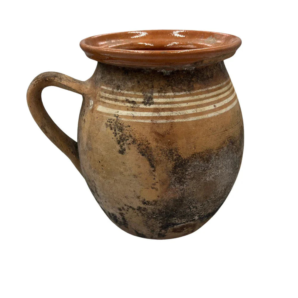 Antique Hungarian Folk Art Pottery - Berbere Imports