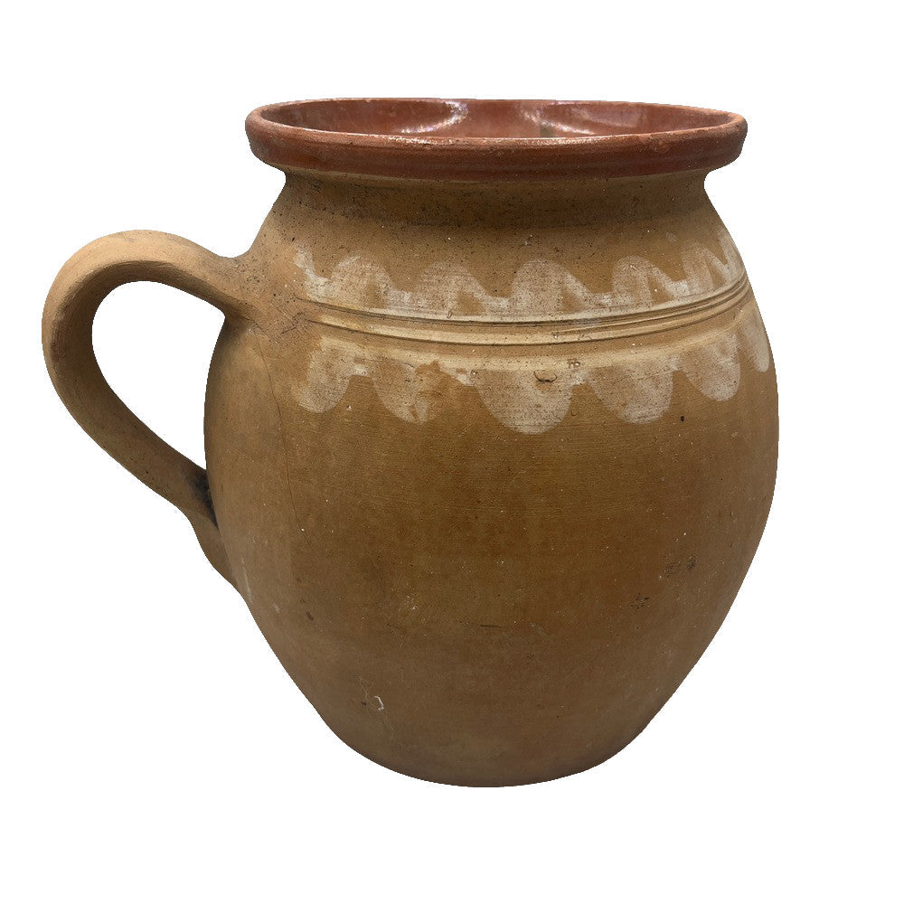 Antique Hungarian Folk Art Pottery - Berbere Imports