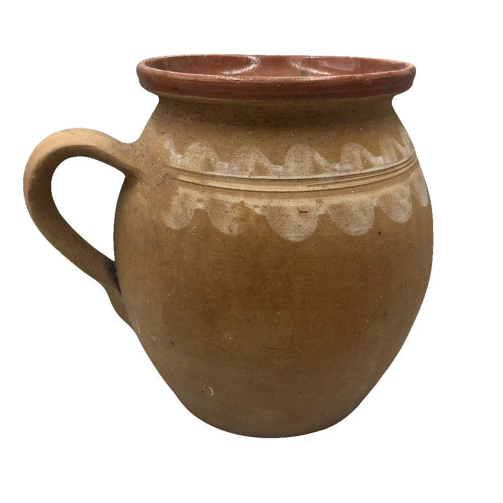 Antique Hungarian Folk Art Pottery - Berbere Imports