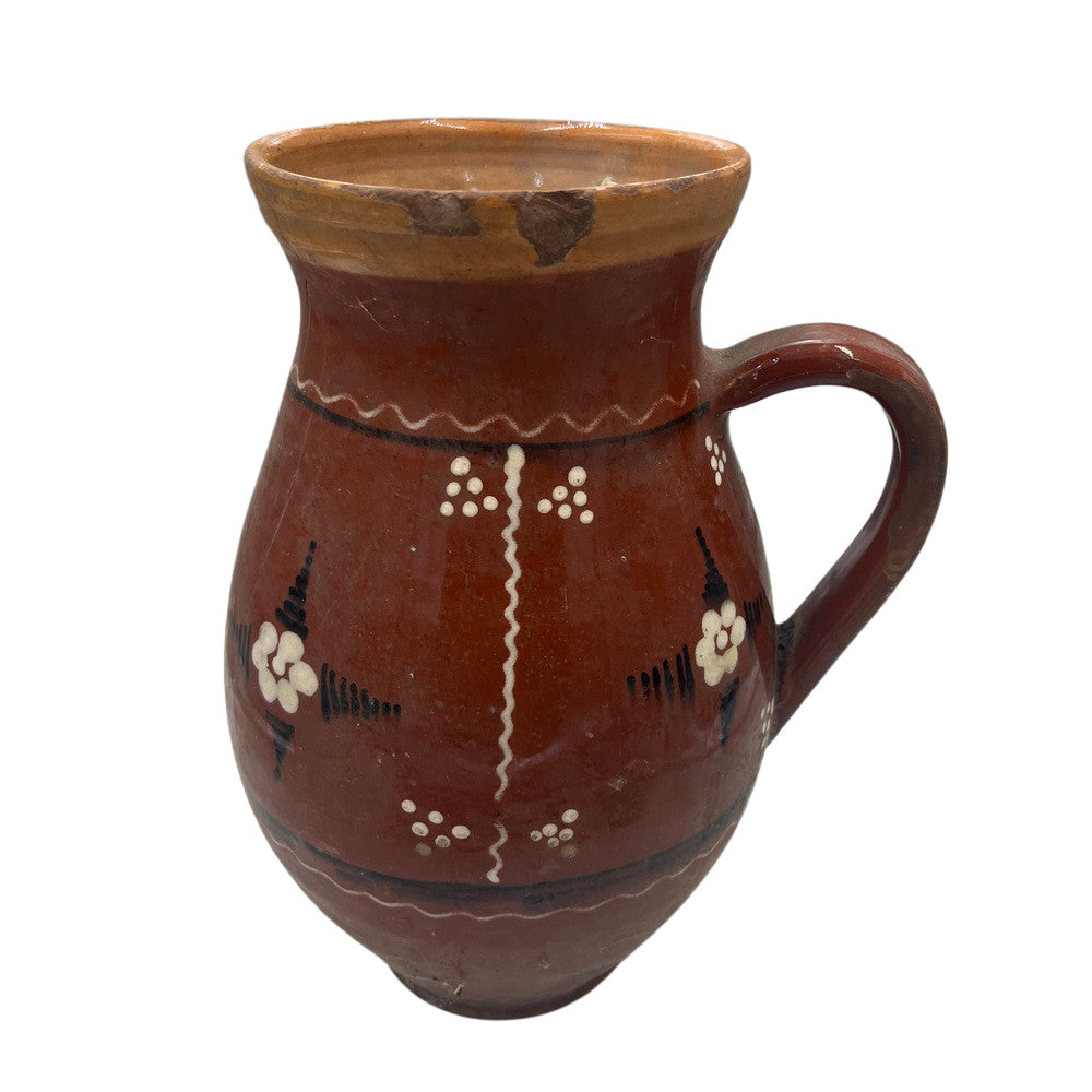 Antique Hungarian Folk Art Pottery - Berbere Imports