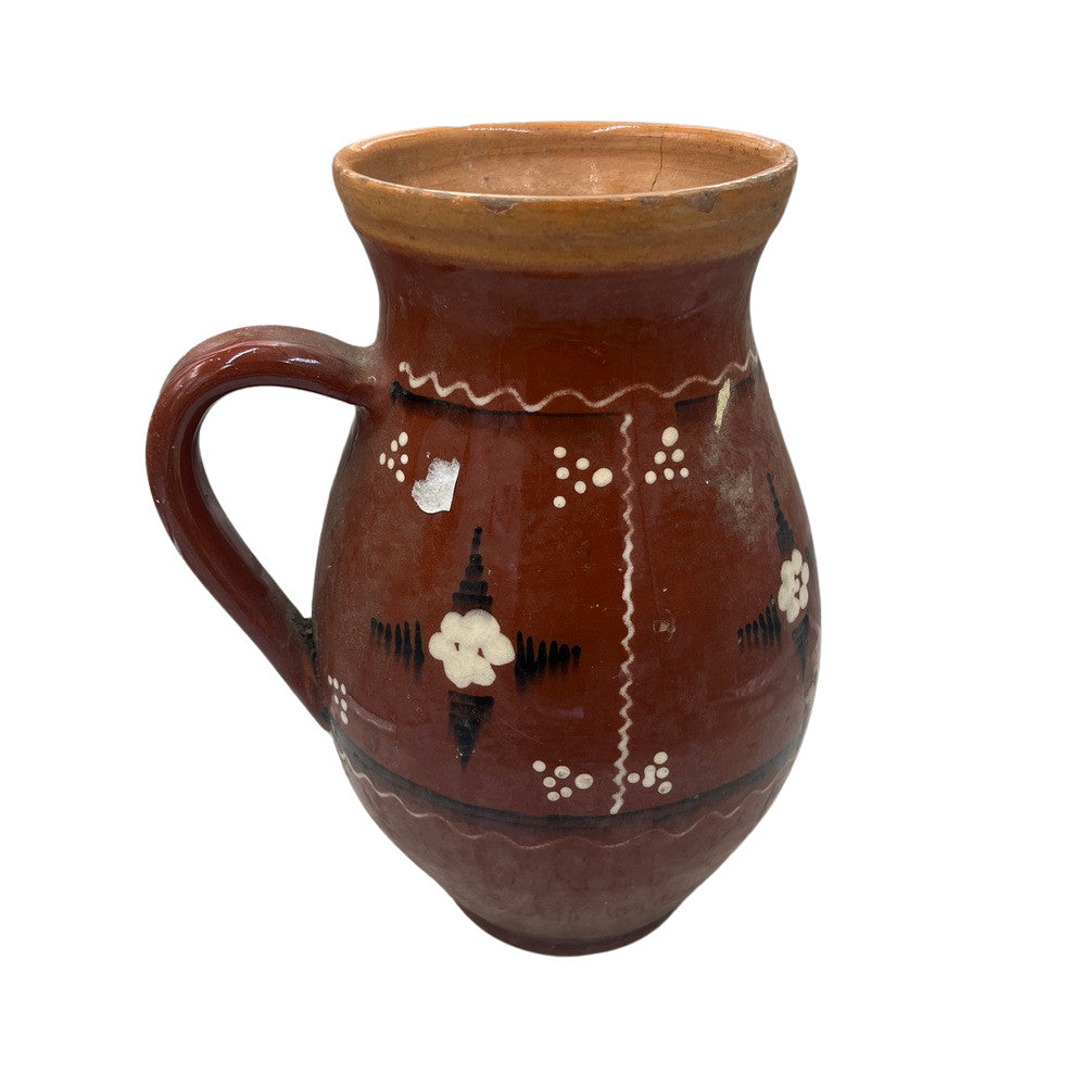 Antique Hungarian Folk Art Pottery - Berbere Imports